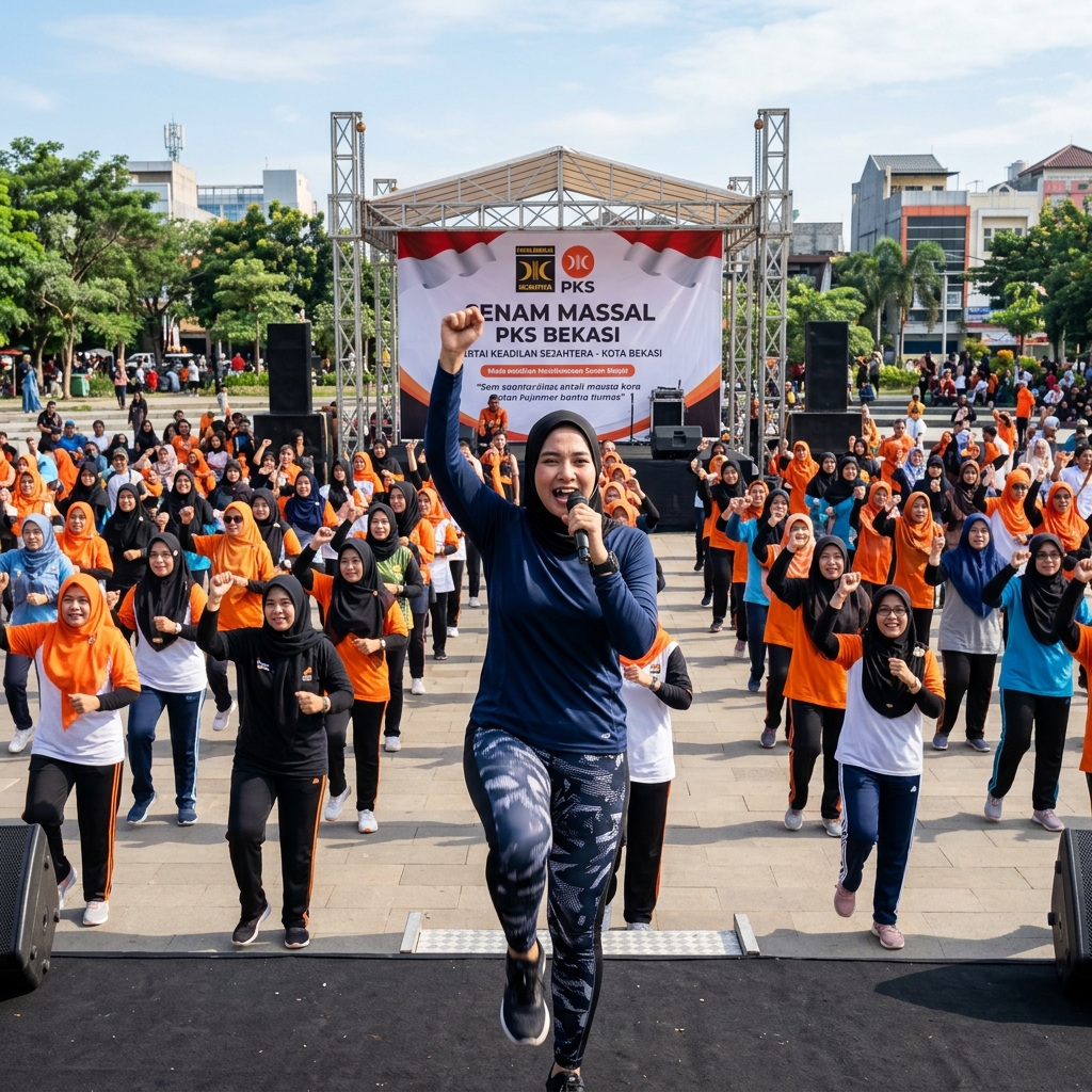 Senam Sehat Ceria Keluarga